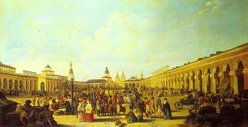 Перестроенная Кваренги Красная площадь. Автор: Gerard Delabart.