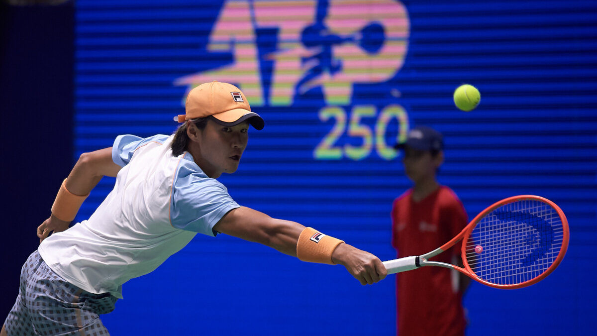 Квон Суну на турнире Astana Open