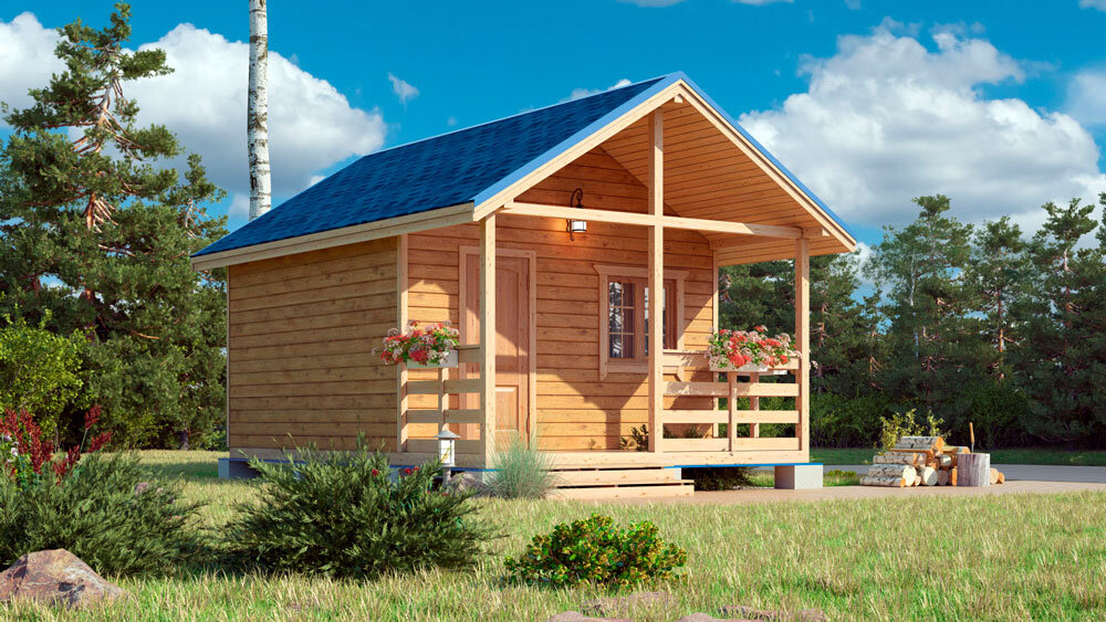 Виды бань - каркасная, брусовая, из шлакоблоков, из пеноблоков, из газоблоков (фото взяты из сети).
