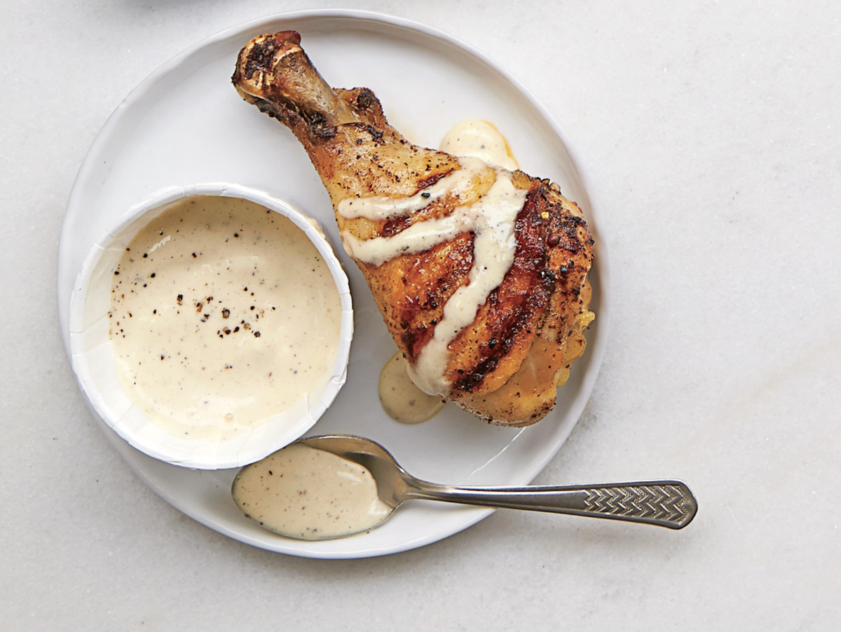 Белый соус на основе майонеза из Алабамы