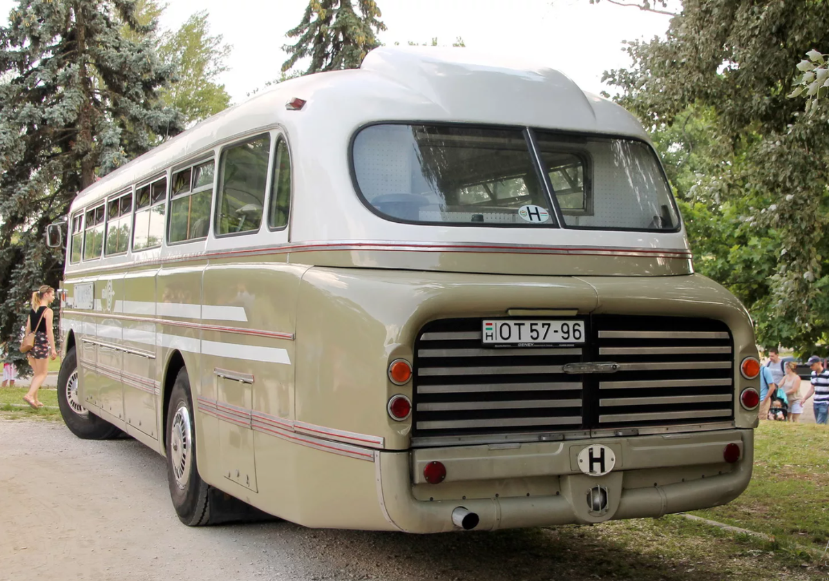 Ikarus-55 сзади. Источник фото: avto-nomer.ru