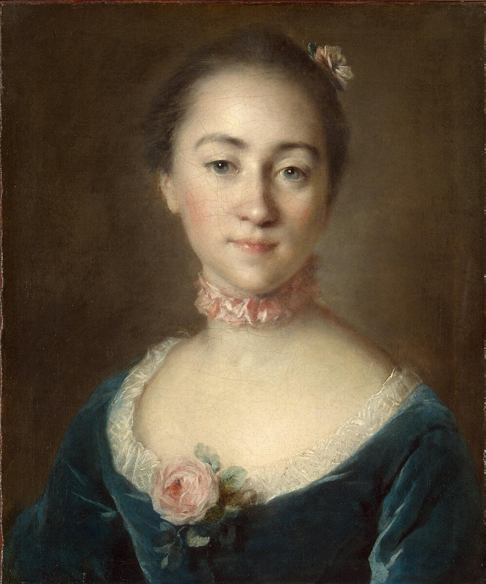 Луи Токке «Графиня Екатерина Александровна Головкина, урожденная Шувалова» (дочь) / Эрмитаж, Санкт-Петербург