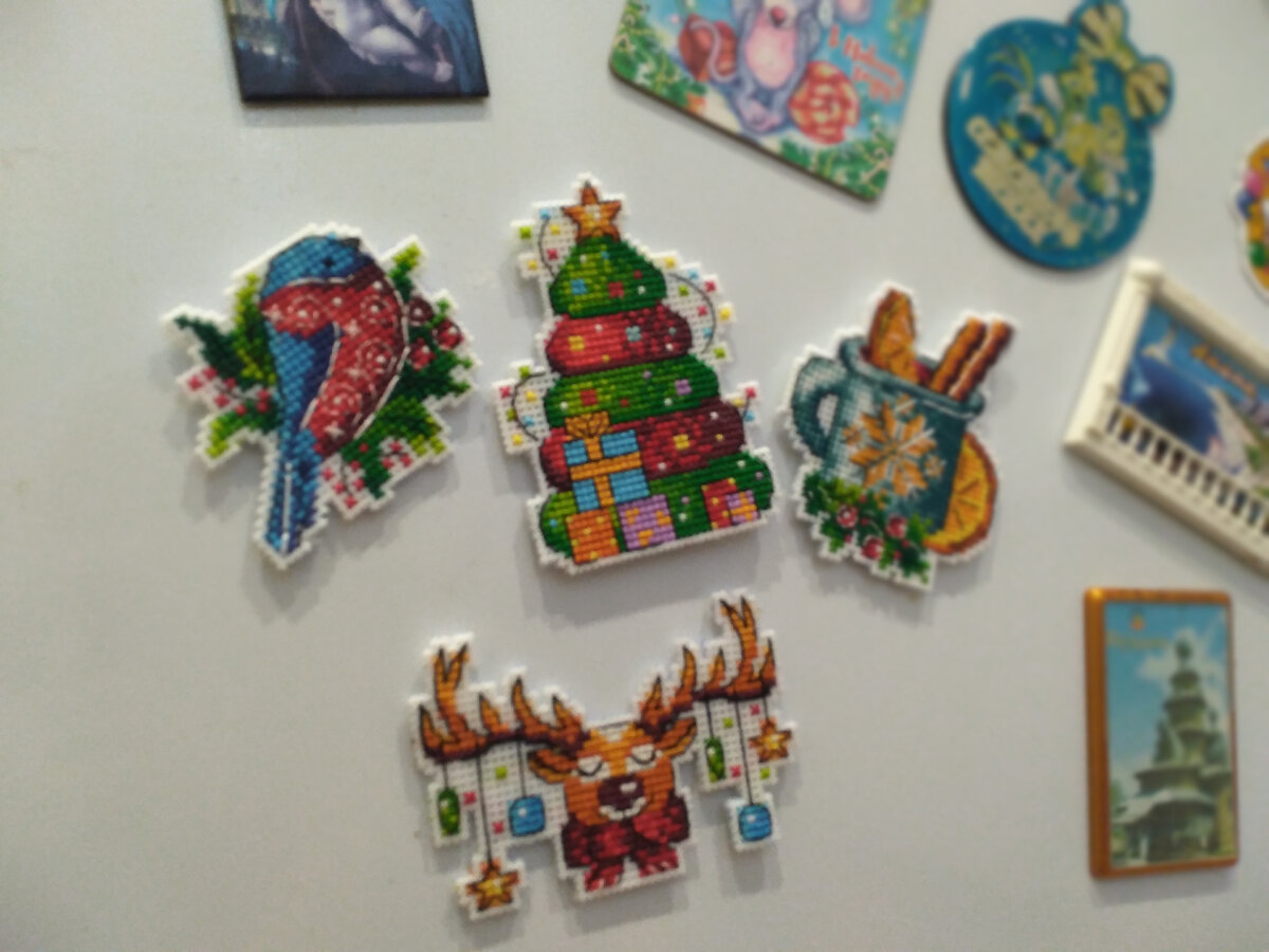 Новогодние магниты