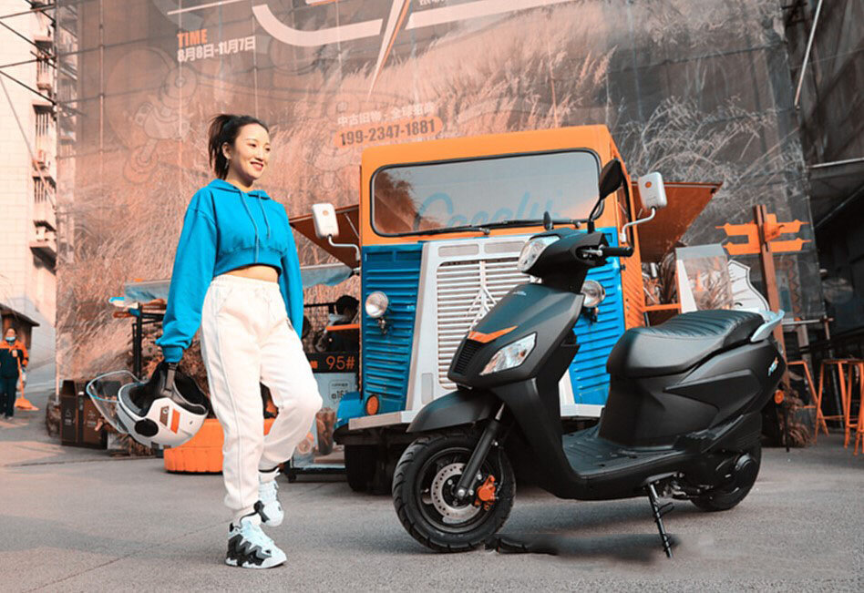Скутер WUYANG HONDA NB-X, 100 куб.см.