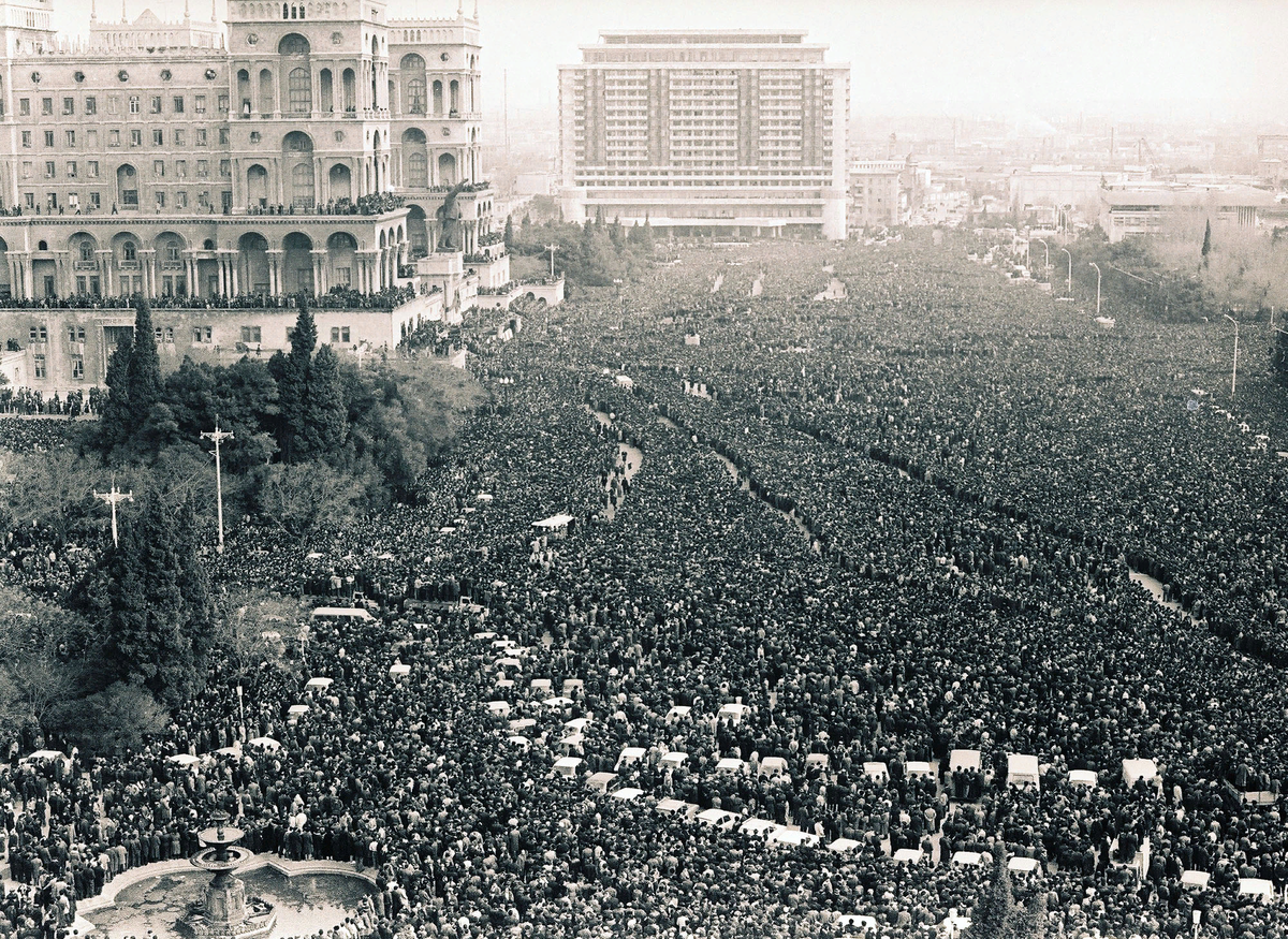 Азербайджан 1988 год