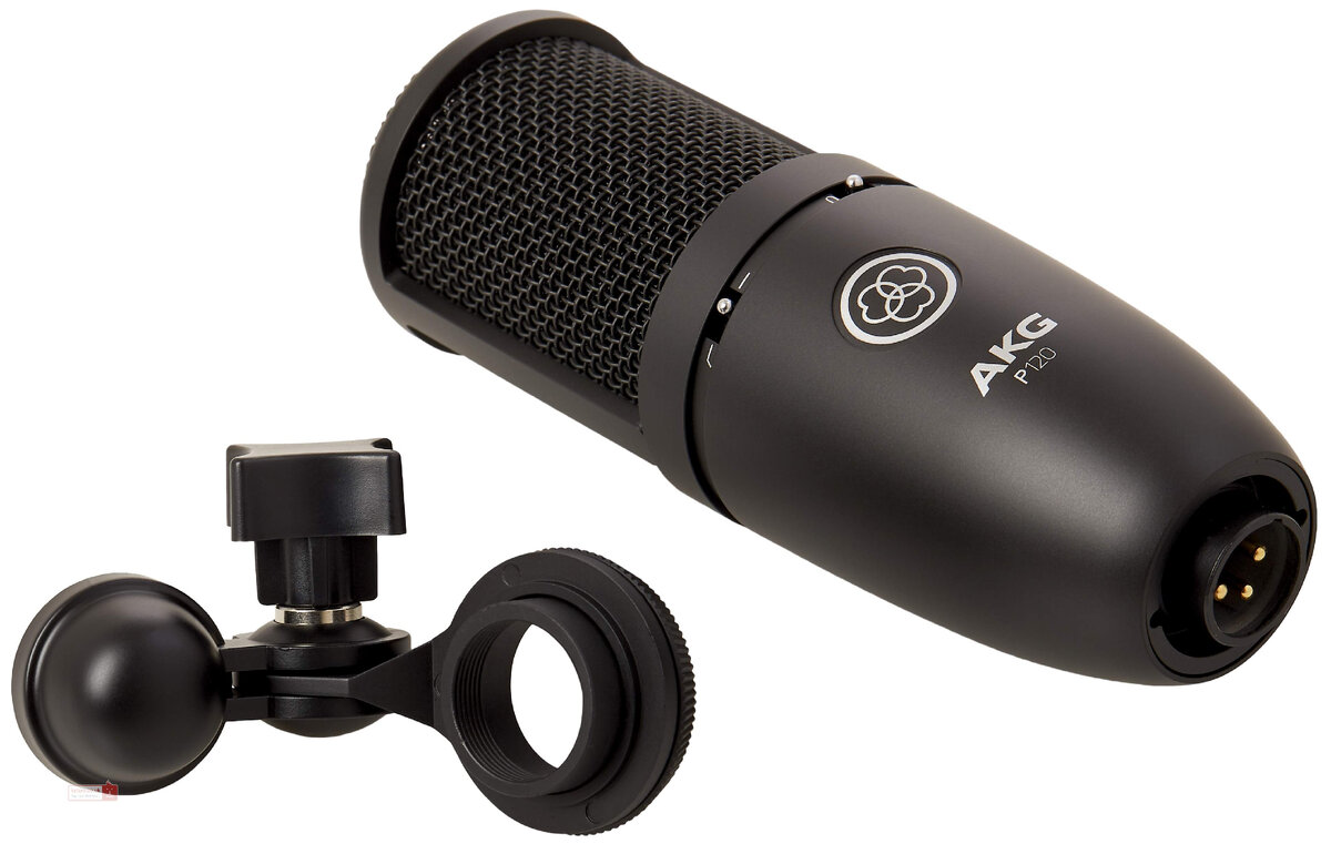 AKG Perception 120 и комплектное крепление к стойке