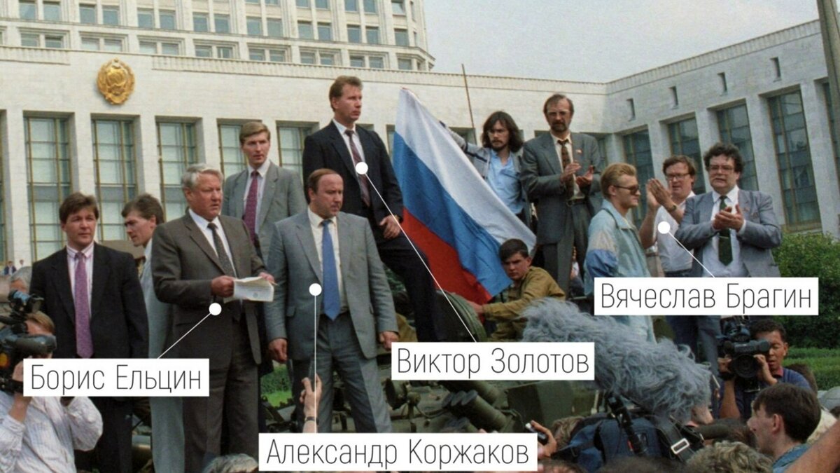 Золотов в белом доме 1991