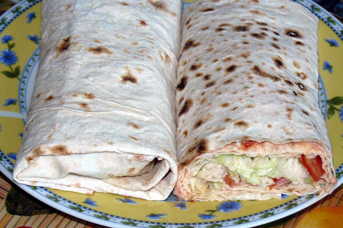 Лаваш с дырочками