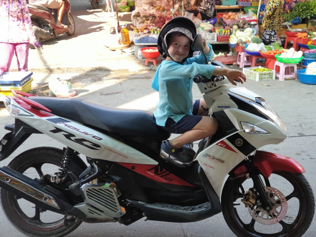 Наш арендованный байк