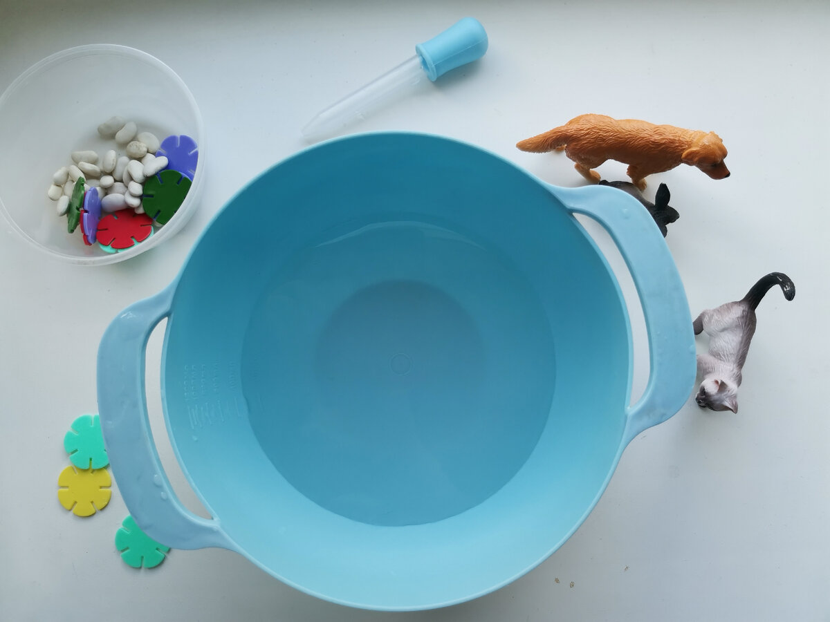 Игры с водой для ребенка