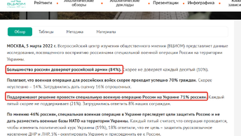 Мой соц, . Стране и за её пределами, опрос относительно происходящего в.