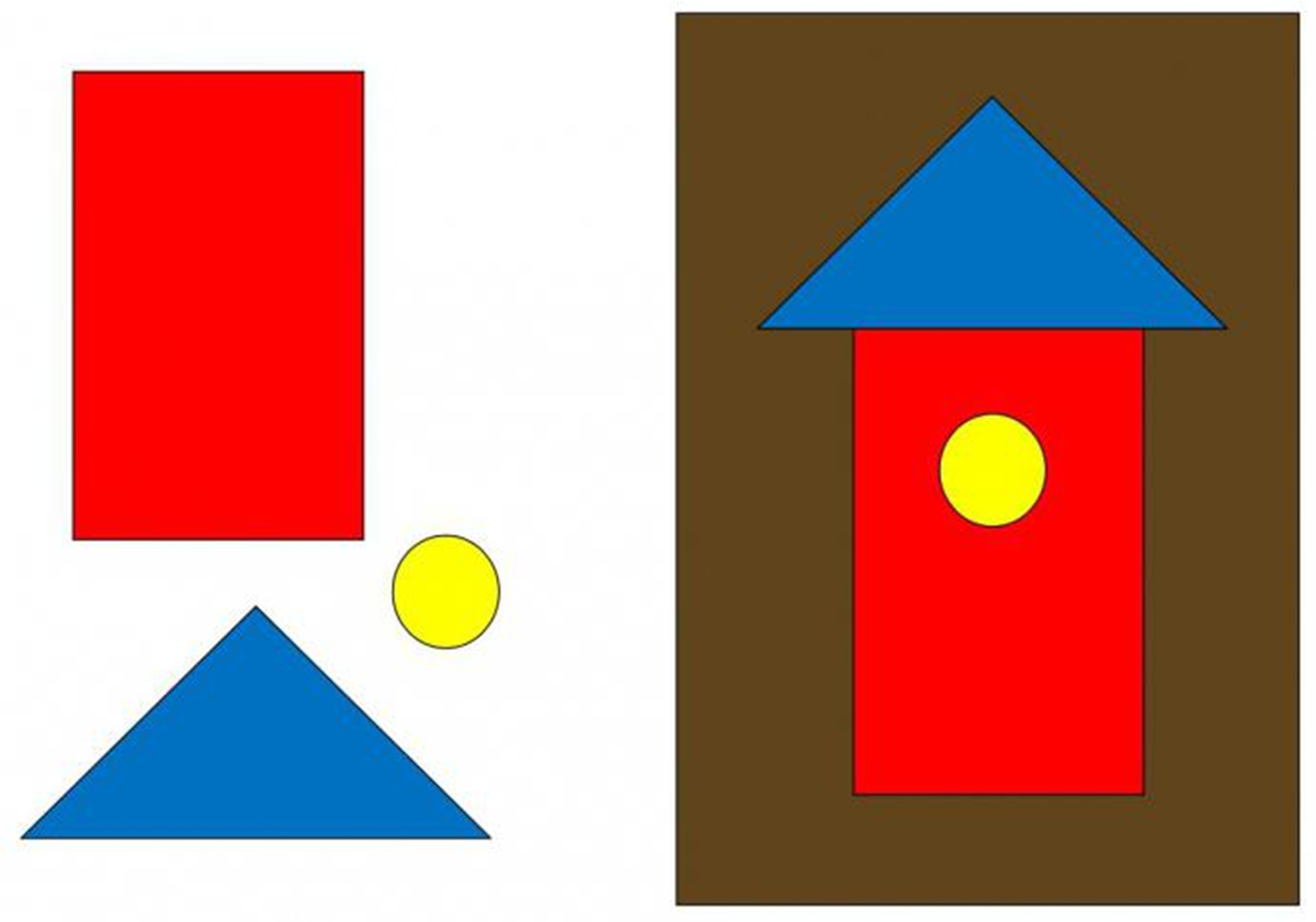 Скворечник аппликация 2 мл группа для малышей. Домик из геометрических фигур средняя группа. Аппликация геометрические фигуры. Аппликация из геометрических фигур. Аппликация скворечник во второй