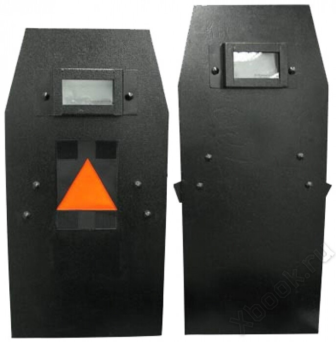 Штурмовой щит с яркой отметкой в центре