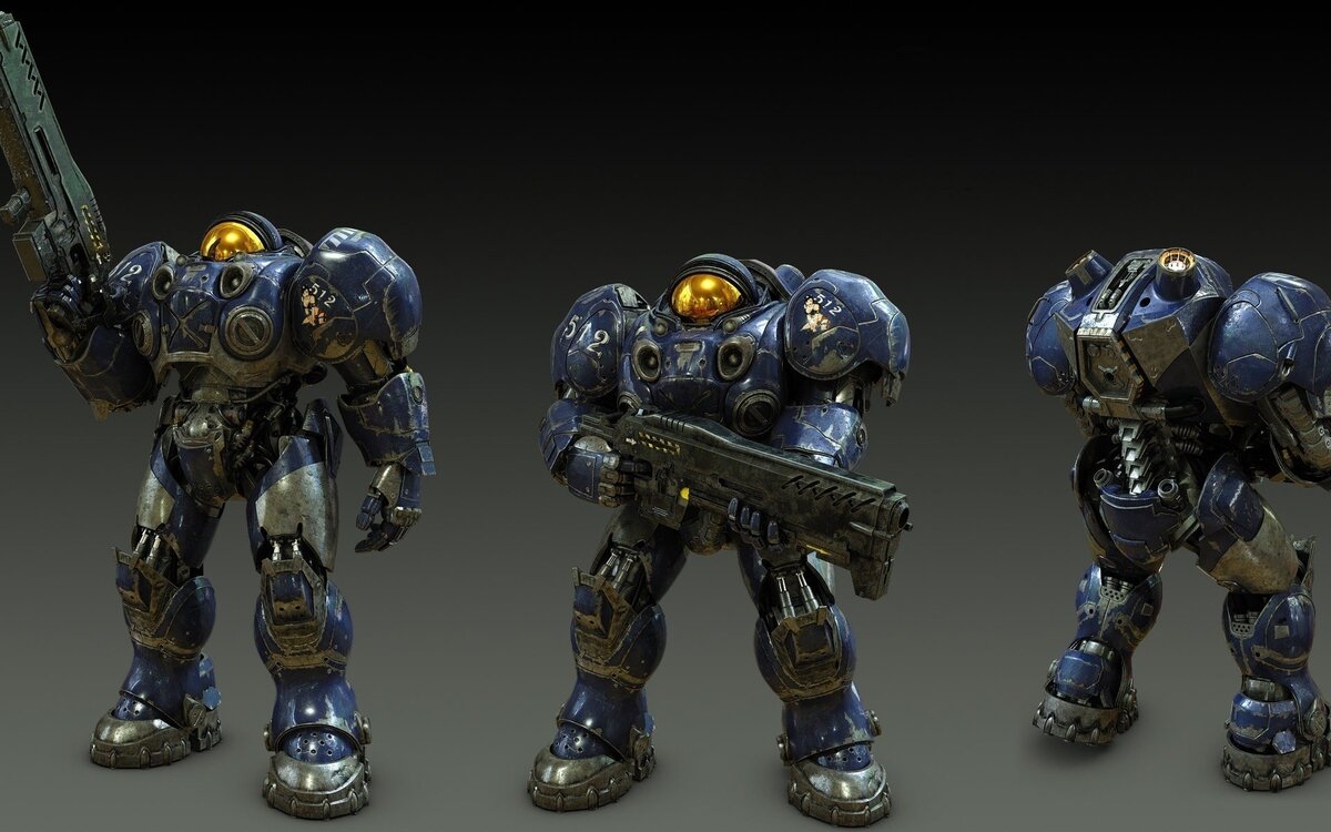 "StarCraft". Морпехи. Бывшие уголовники.