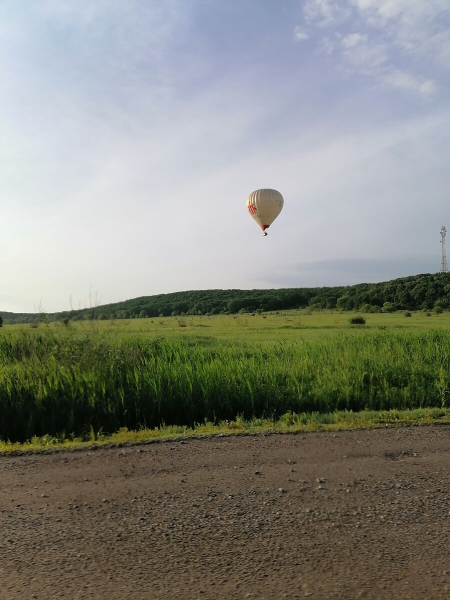 Воздушный шар недалеко от г. Уссурийск.