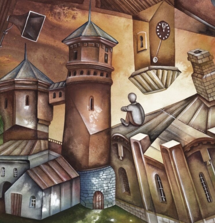 Франц Кафка Замок. Иллюстрация из свободных источников