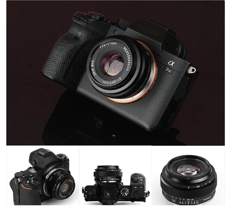 
TTartisan 50mm F2 на различных камерах