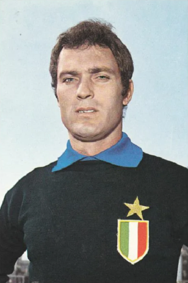 Лидо Вьери - вратарь сборной Италии на Чемпионате Европы - 1968