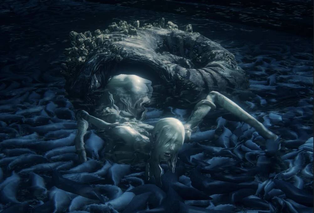 Враг из видеоигры Bloodborne