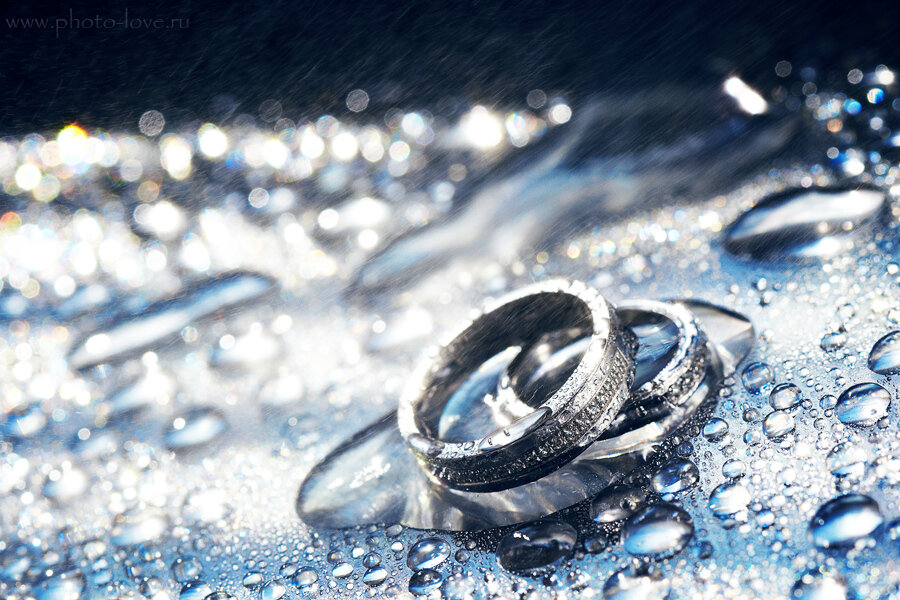 Вода через кольцо