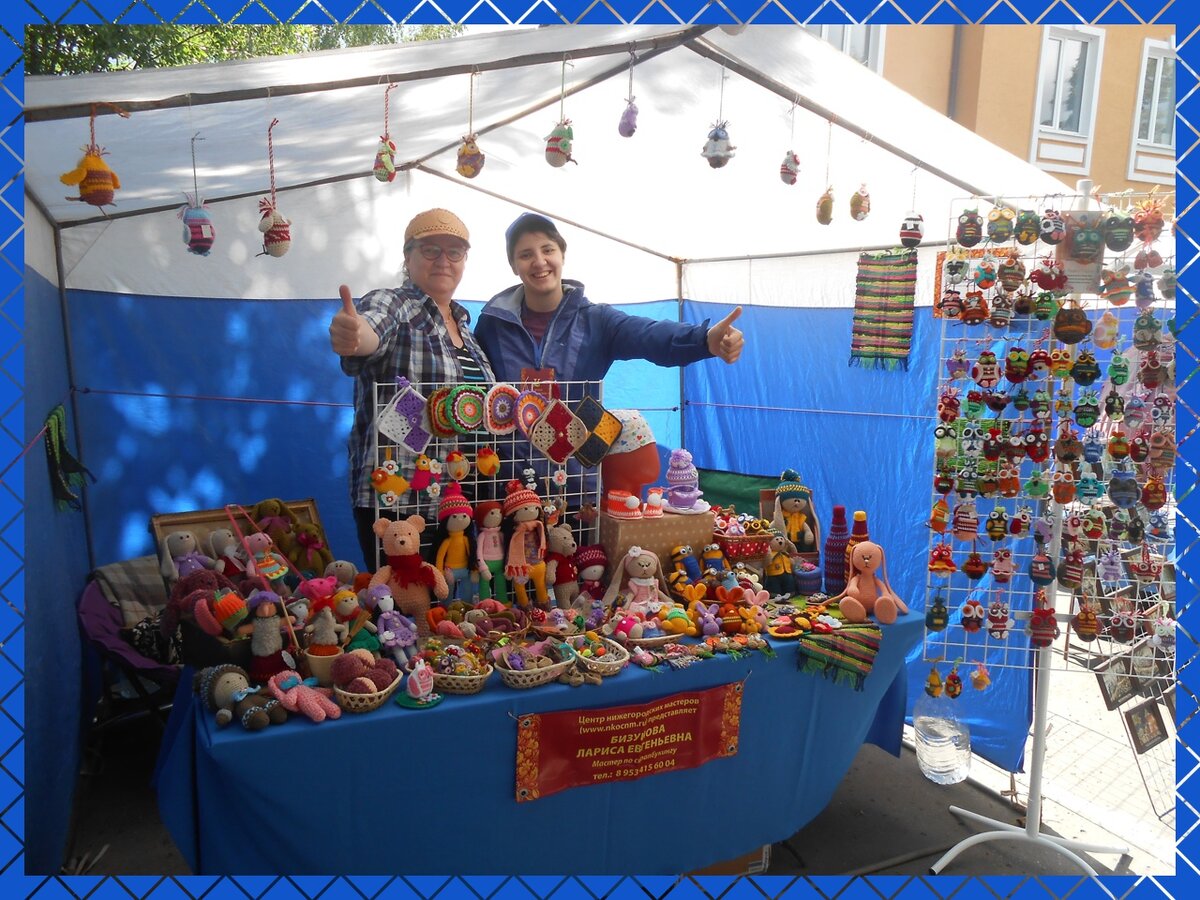 Ежегодная Ярмарка Мастеров "ЗОЛОТАЯ ХОХЛОМА" в г. Семенов Нижегородской области