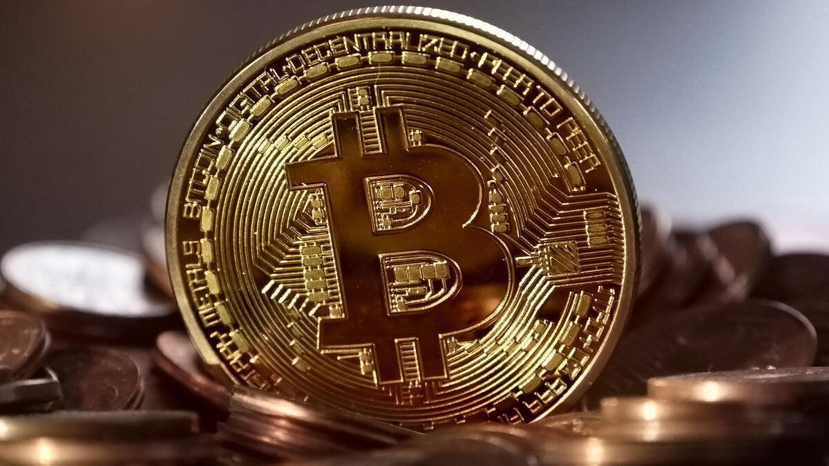    Биткоин монета:Pexels