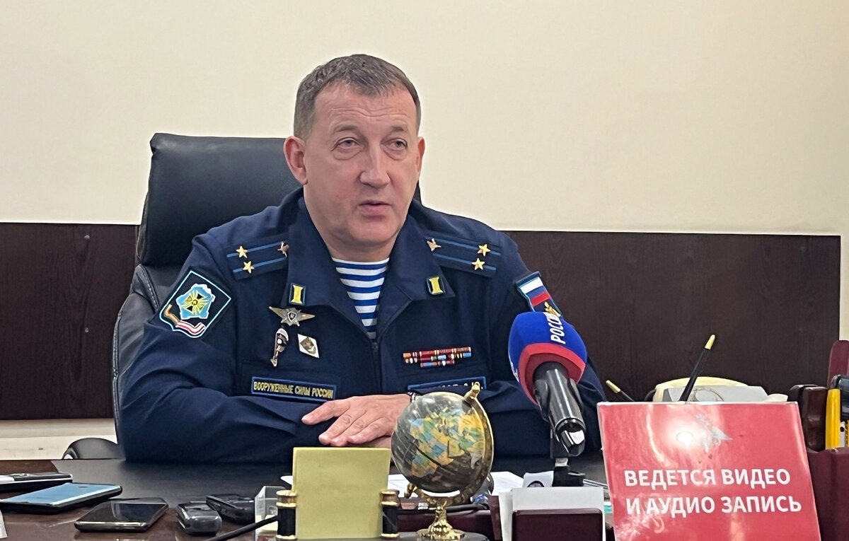    Военком Кабардино-Балкарии Дмитрий Пахомов  Асият Гериева/ТАСС