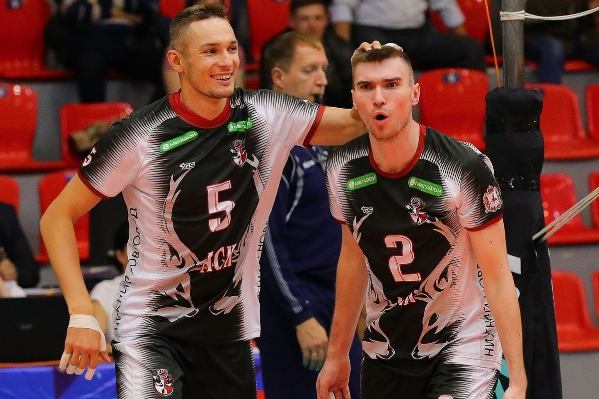 Андрей Ананьев и Денис Антонов (№2) / фото: nn-volley.ru