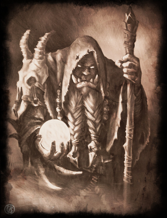 Шамана, в принципе, обидеть может каждый, не каждый камень потом скатится с горы...