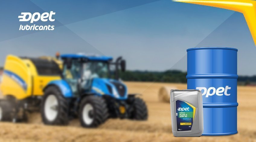 Opet обладает широким ассортиментом продукции для ухода за сельскохозяйственной техникой