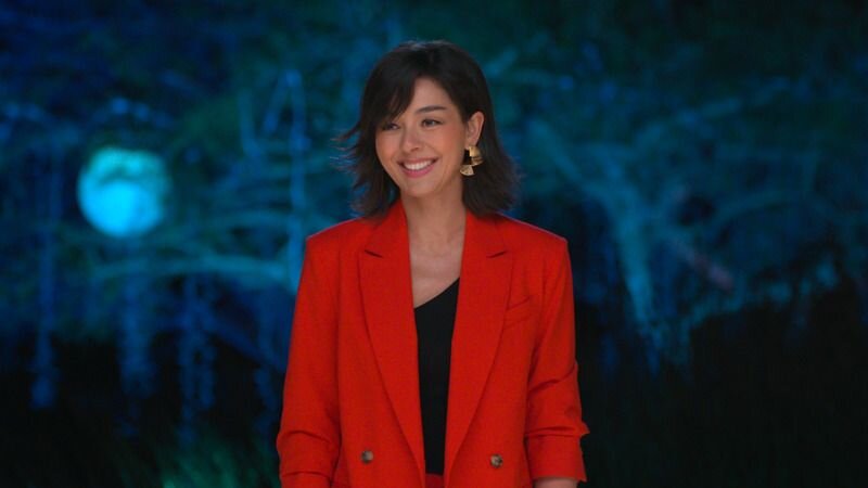 Кадр со съемок реалити-шоу «Влюбись, если сможешь»