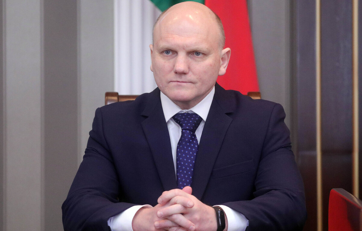    Председатель КГБ Белоруссии Иван Тертель  Рамиль Насибулин/БелТА/ТАСС