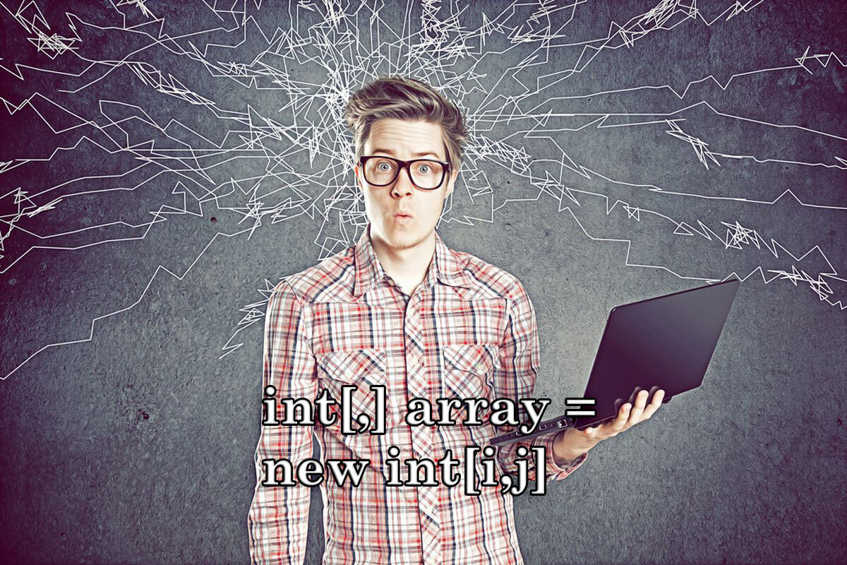 Двумерный массив, задание.