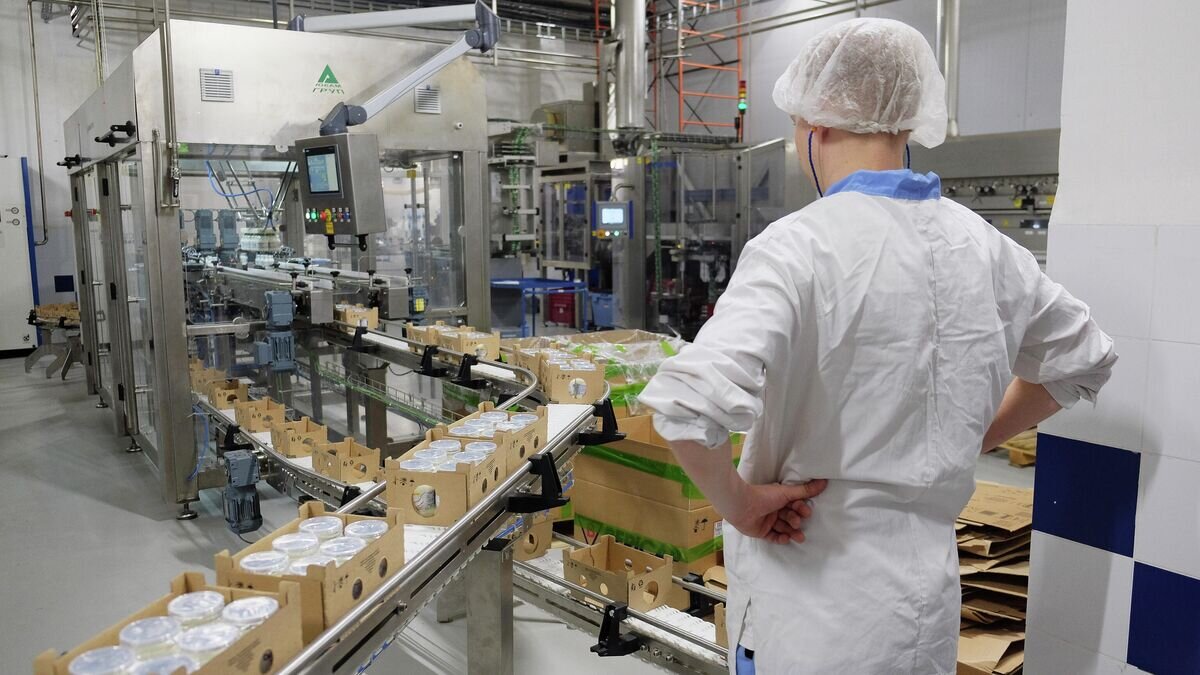    Завод компании Danone в Самаре© РИА Новости / Николай Хижняк