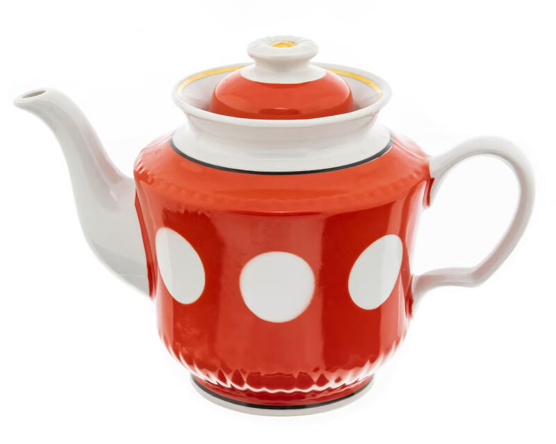 Чайный сервиз Горох, Тернопольский фарфоровый завод, СССР, 1975-1985 гг.