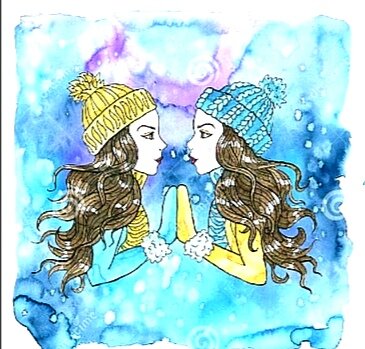 Близнецы в декабре... 