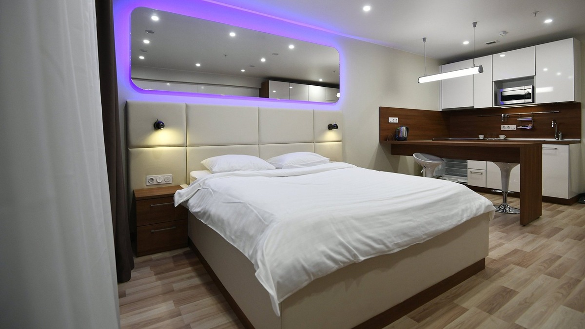    Номер апарт-отеля© РИА Новости . Максим Блинов