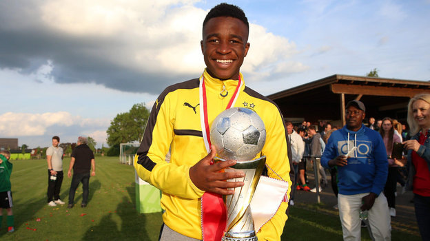    Юссуфа Мукоко в 2017 году.