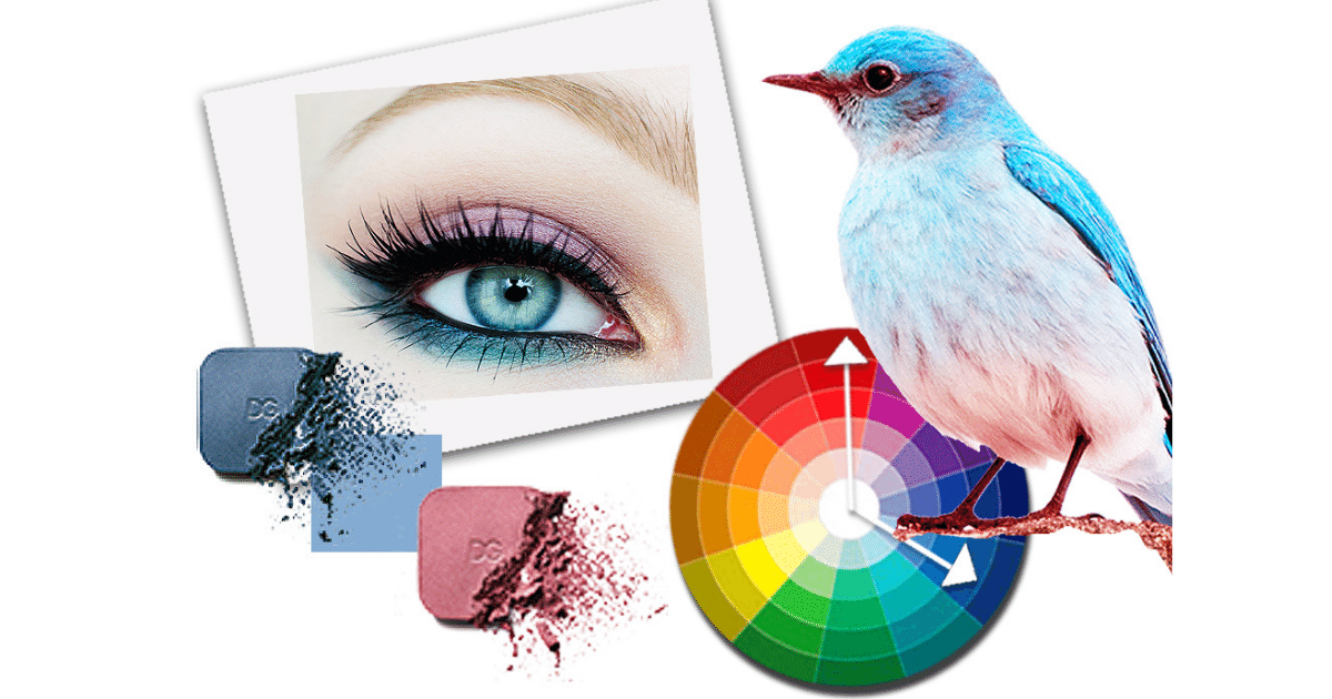 На слайде пример схемы Триада для усиления/активации голубых глаз