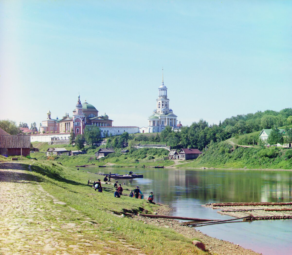 Вот тот самый дом на фотографии 1910 года