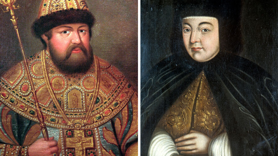 Царь Алексей Михайлович и Наталья Нарышкина. Источник: wikipedia.org