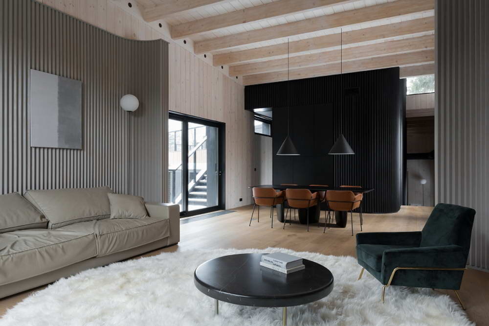 Дом в п. Кино (House KINO) от Le Atelier. Фото: Илья Иванов