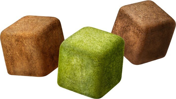 Растворимые кубики от 1,2,Cube. japantoday.com