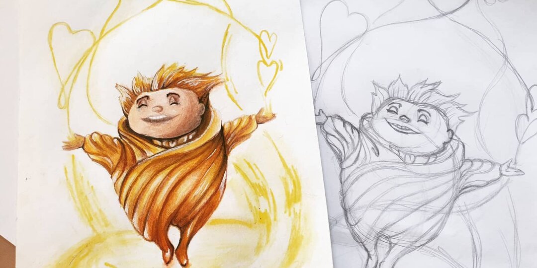 Как срисовывая научится рисовать!?