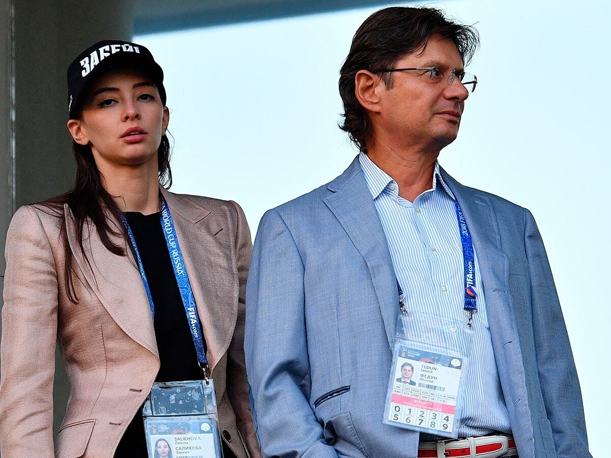 Зарема Салихова и Леонид Федун