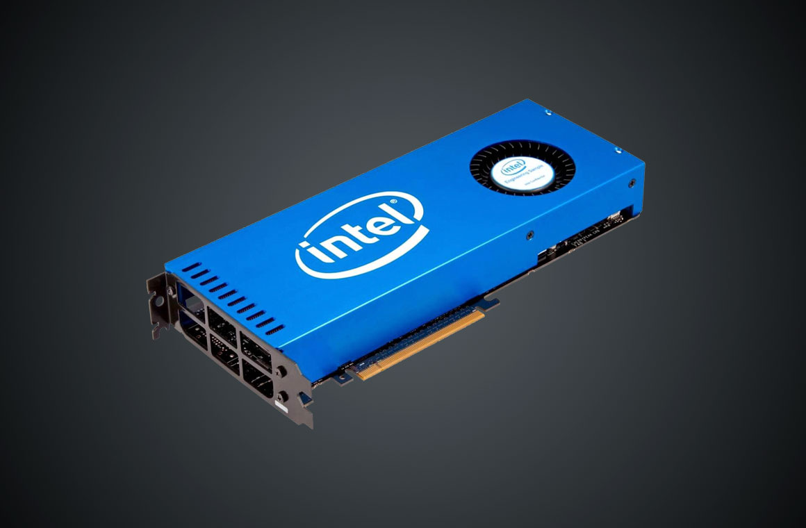 Концепт видеокарты от Intel