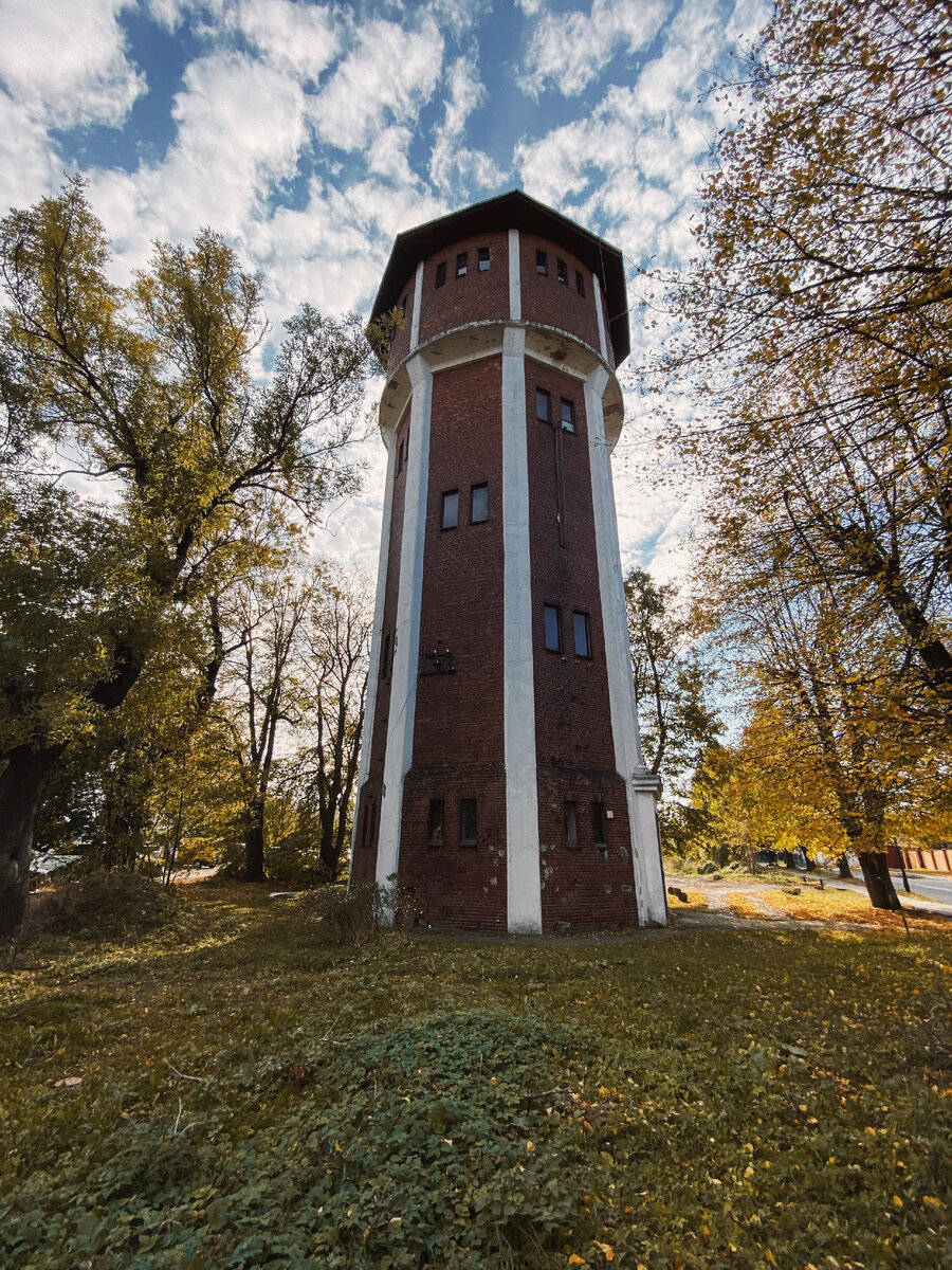 Водонапорная башня в Янтарном
