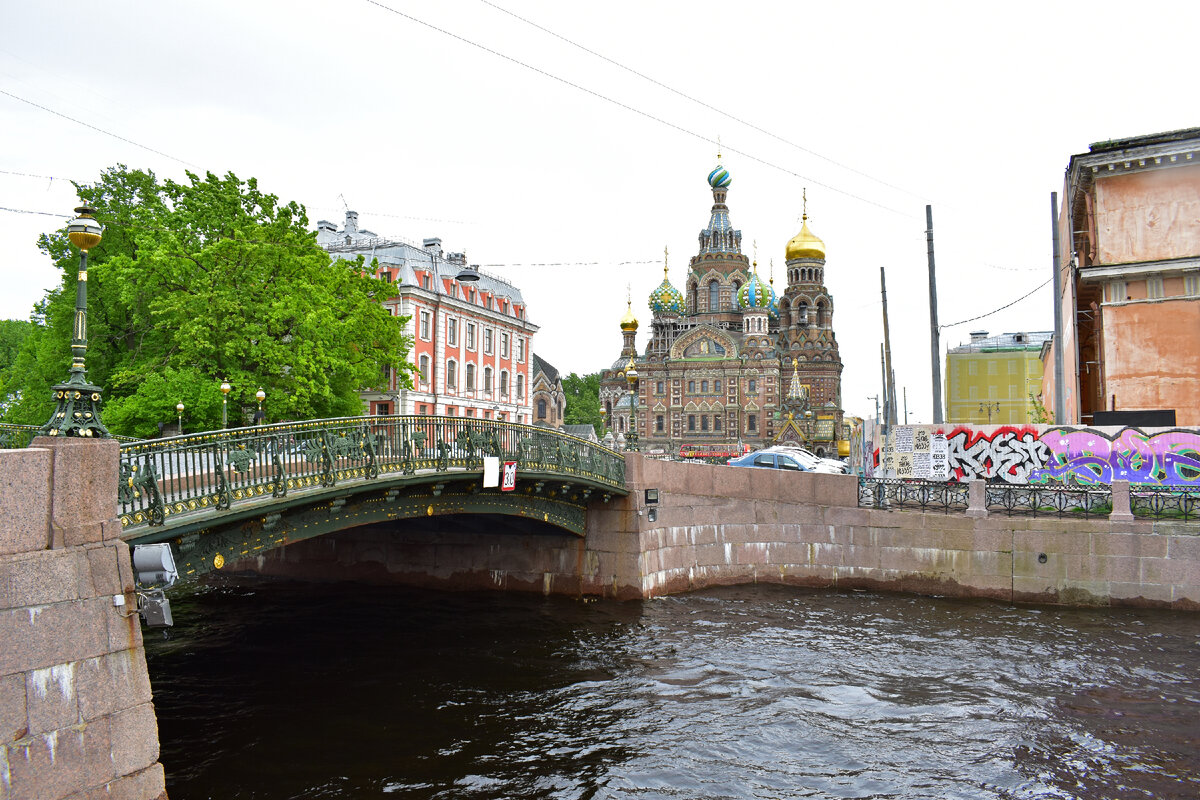 Итальянский мост в санкт петербурге фото