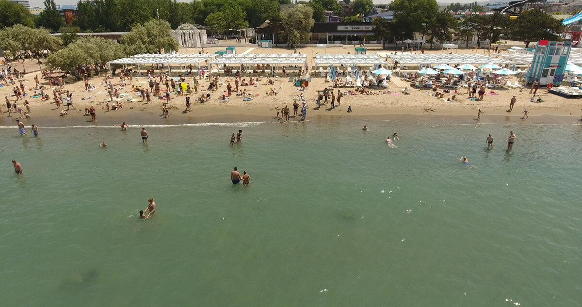 Море и пляж в Анапе