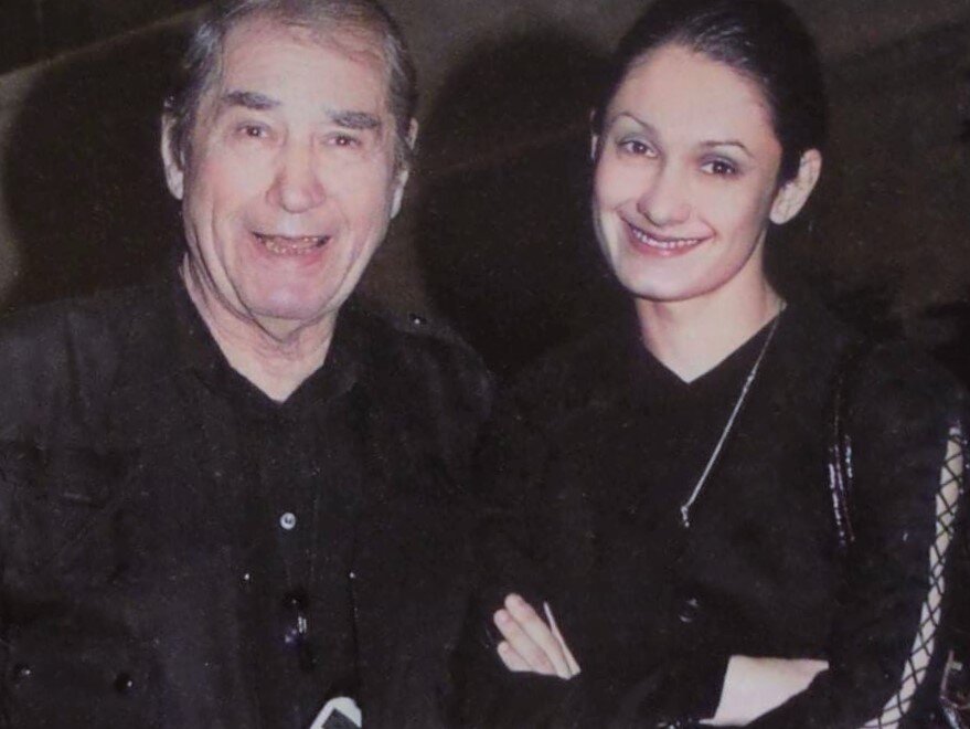 Спартак Мишулин с дочерью